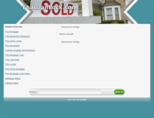 Tablet Screenshot of fhaloanlock.com